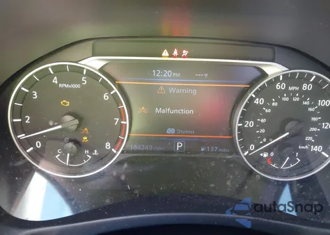 2020 Nissan Altima Sr Fwd z USA, uszkodzony, nr VIN 1N4BL4CV1LC132692